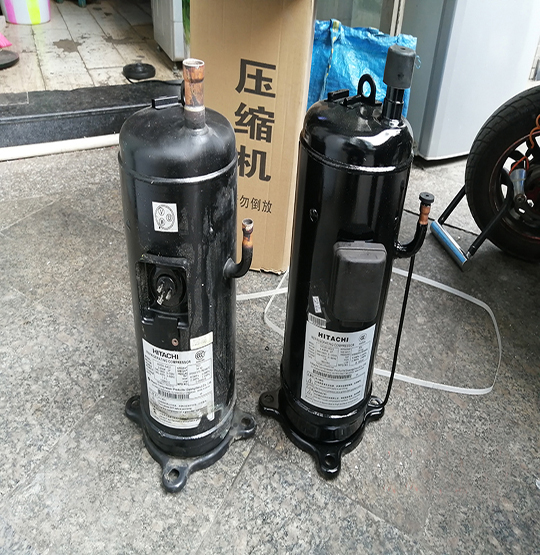 清流中央空调压缩机的更换维修